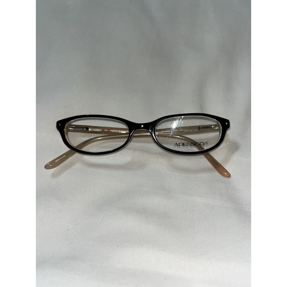 ADENSCO‎ EYEWEAR RACHAEL EU3 47-16-130 BROWN FLEX HINGE EYEGLASSES 1196 FRAMES